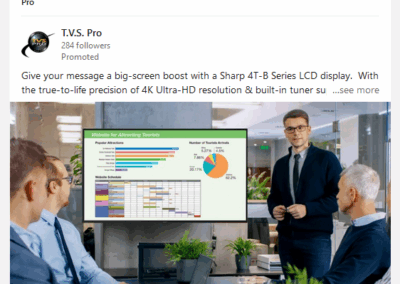 Sharp AQUOS Interactive Display Campaign