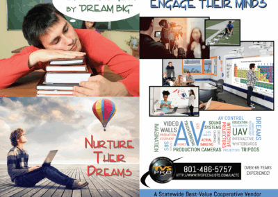 Utah ACTE Event Guide Centerfold Ad